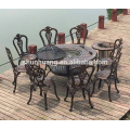 cheap price bistro dining sets stackable outdoor chairs garden round dining table